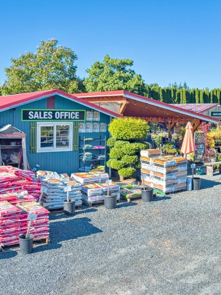 Kent's Nursery Sales office